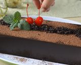 Foto langkah ke 8 dari resep Puding Brownies Roti Tawar.