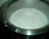A picture of step 1 of Orange pudding.
