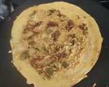 A picture of step 3 of Paneer bhurji chilla weight loss recipe.