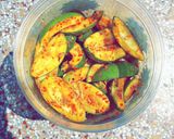 A picture of step 13 of Aam/kheri Pickle.