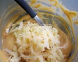 Foto del paso 1 de la receta: Budincito nube de manzana y pasta de maní : sin harina 😯