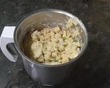 A picture of step 3 of Chickpeas healthy falafel & hummus.