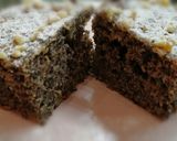 Almás-mákos kevert süti (vegán, cukormentes, zsiradék nélkül) recept fázis 7 fotója