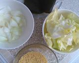 Hình bước làm 1 của món Cháo kê