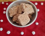 A picture of step 4 of Tilgul vadi /burfi.