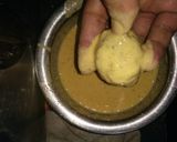 A picture of step 5 of Left over khicdi arancini.