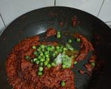 A picture of step 12 of Restaurant Style Aloo Matar.