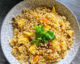 Gambar langkah 6 resipi Nasi Goreng Nanas Chili Oil.