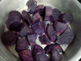 Taro milk cheese aka ubee jelly salad