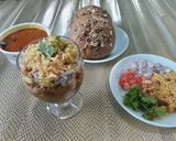 A picture of step 5 of Sprouted moong misal.
