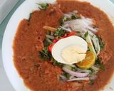 Gambar langkah 9 resipi Laksa Utara Cik Rose.