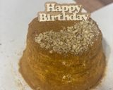 Citrusos - fahèjas - diós medovik torta 🧡🤍 recept fázis 8 fotója