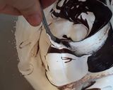Une image de l'étape 5 de Glace au chocolat.