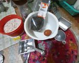 รูปขั้นตอนการทำที่ 1 ของ ขนมสังขยาหน้าฟักทอง (Sung-khaya cake toast pumpkin seeds)