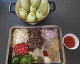 Stuffed Zucchini (Low Carb, Vegetarian/Vegan Option also) recipe step 2 photo