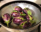 Methi Toovar (Pigeon Peas) stuffed Eggplant recipe step 5 photo