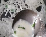A picture of step 3 of Semolina onion dosa.