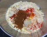 A picture of step 1 of Mughlai Vade.