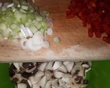 Gombapörkölt kicsit másképp recept fázis 1 fotója