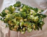 Foto del paso 1 de la receta: Salmón empapelado con verduras
