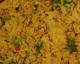 वेज पुलाव(veg pulao recipe in hindi) रेसिपी चरण 2 फोटो