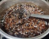 A picture of step 4 of Aravana payasam.