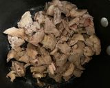 A picture of step 4 of Saucy Chicken Chowmein Indian Chinese Style.