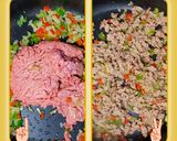A picture of step 2 of Sloppy Joe's.