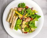 Hình bước làm 1 của món Giảm cân + eatclean: ức gà nướng + salad cải kale