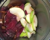 A picture of step 1 of Breakfast #beet-carrot smoothie.