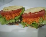 Foto del paso 4 de la receta: Arepas burgers