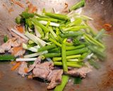 蔥爆豬肉的食譜步驟4照片