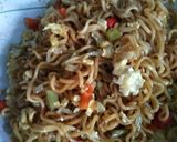 Foto langkah ke 5 dari resep Indomie Telur Pedas Mantap.