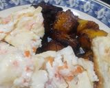 A picture of step 2 of Pilantain da kwai mai hadin carrot.