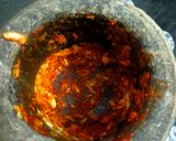 A picture of step 2 of Lasaniya Bateta.