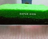 Foto langkah ke 6 dari resep Brownies Pandan Kukus (ala) Amanda.