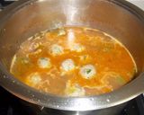Foto del paso 17 de la receta Arroz meloso del mar con albóndigas de boquerones