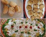 A picture of step 2 of Dahi Vada.