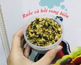 Hình bước làm 5 của món Ruốc cá hồi rong biển cho bé ăn dặm
