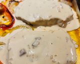 A picture of step 9 of Creamy Sheet Pan Pork Chops.