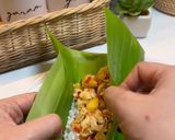 Foto langkah ke 2 dari resep Nasi Bakar Ayam Suwir Nanas.