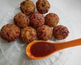 A picture of step 10 of Dalia veggies balls.
