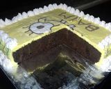 Foto langkah ke 7 dari resep Eggless chocolate cake.