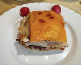 Foto del paso 26 de la receta: Moussaka de berenjenas con ternera y puré de papas