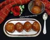 A picture of step 5 of Gulab Jamun.