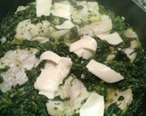 Foto del paso 3 de la receta: Merluza con espinacas