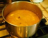 A picture of step 4 of Mango kesari.
