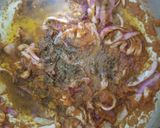 A picture of step 1 of Fried beef jollof rice.