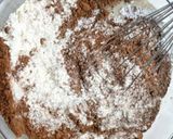 A picture of step 1 of Chocolate chocochip cake.