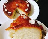 A picture of step 8 of Caramelised Jackfruit Semolina Cake.